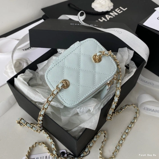 First Bag Ru SMALL CHANEL CHAIN VANITY WITH 0815